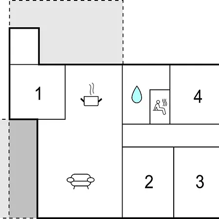 Awesome In Nexo With Kitchen * Vester Somarken